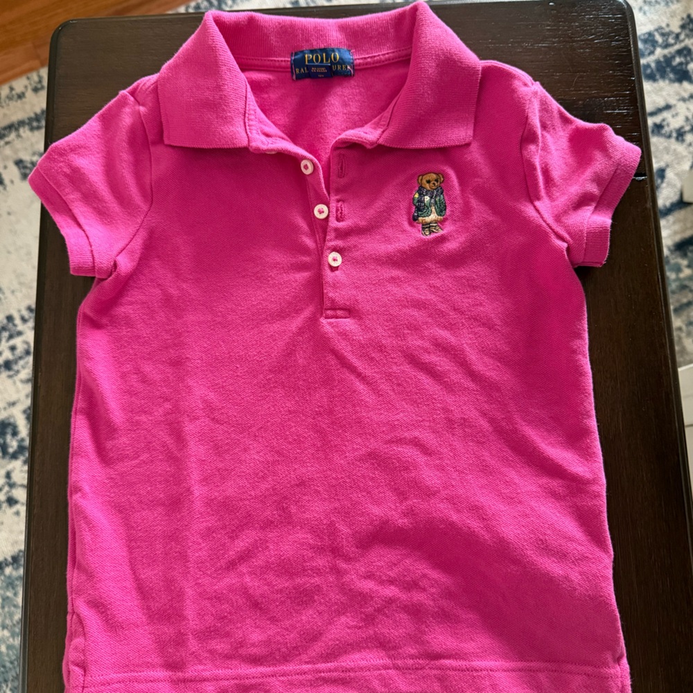 Polo by Ralph Lauren Pink Cotton Polo Shirt